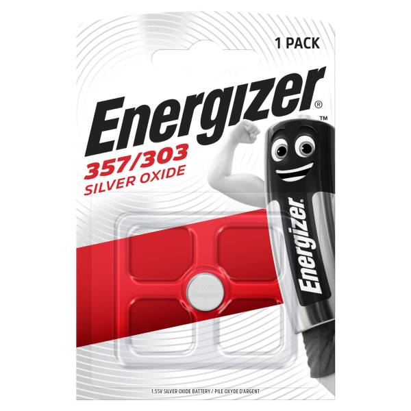 ENERGIZER Knopfzellen-Batterie V357/303-1,55V E300784002 188mAh