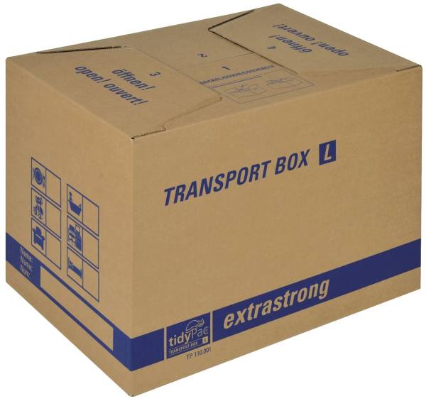 TIDYPAC Transportbox L braun 30000925 50x35x35,5cm