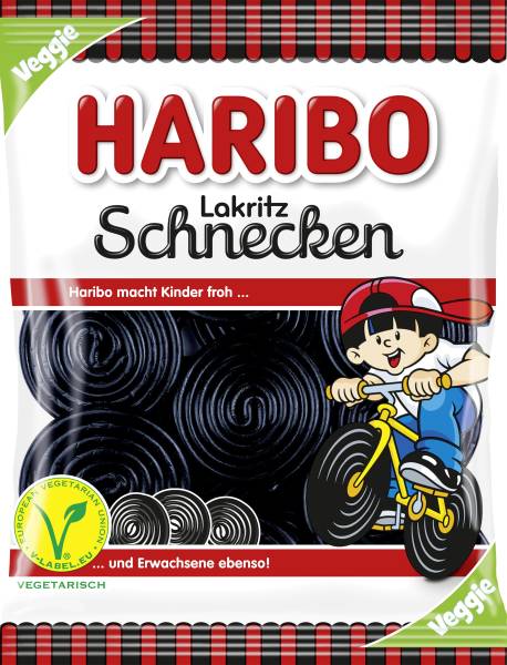 HARIBO Haribo Lakritz Schnecken 175g Vegan 980637