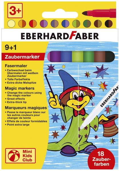 EBERHARD FABER Faserschreiberetui 10St sort. 551010 Zauber