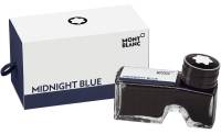 MONT BLANC Tintenglas 60ml blau schwarz MB128186