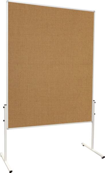 FRANKEN Moderationstafel 150x120cm braun MT9009 U-Act! Line Jute