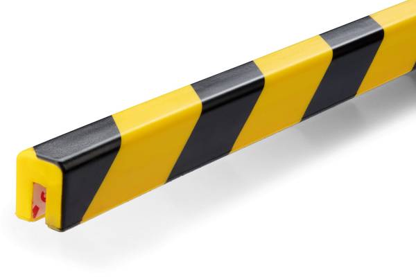 DURABLE Profilleiste Kanten E8 8x19mm gelb/schw 1127 130 1m