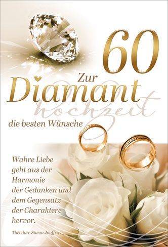 Diamantene Hochzeitskarte 3-2033 Bild