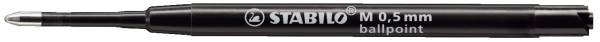 STABILO Kugelschreibermine 0,5mm schwarz 2/046-02 Großraum
