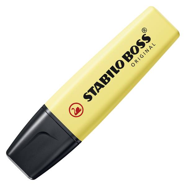 STABILO Textmarker Boss pastell pudriges gelb 70/144