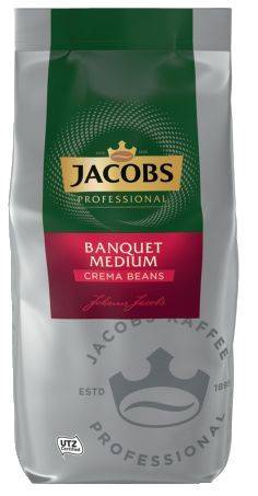 JACOBS Banquet Medium Café Crema 1KG 4055442 ganze Bohnen