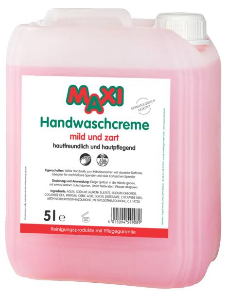 MAXI Handwaschcreme 5L rosé 54908