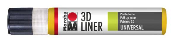 MARABU 3D Liner 25ml mittelgelb 1803 09 621