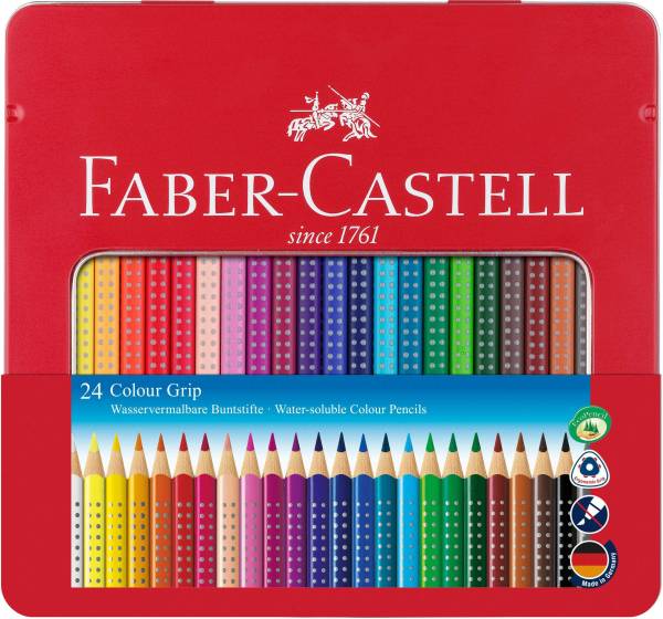 FABER CASTELL Farbstiftetui Grip 2001 24ST 112423