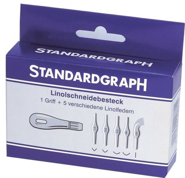 STANDARDGRAPH Linolschnitt-Besteck 6 tlg. 560025