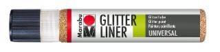 MARABU Glitter Liner 25ml rotgold 1803 09 586