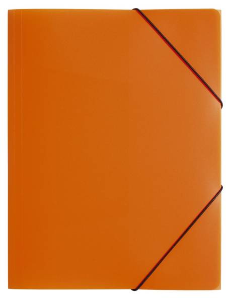PAGNA Gummizugmappe PP A3 orange 21638-09 Lucy Colours