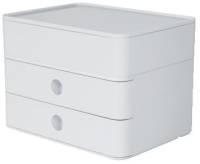 HAN Schubladenbox 2 Laden+Box weiß 1100-12 Allison