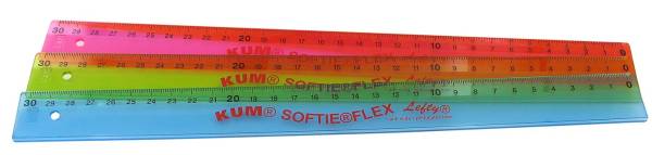 KUM Plastiklineal Softie Flex 30 cm 902.02.19 Lefty