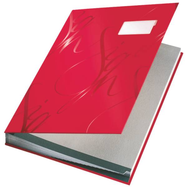 LEITZ Pultordner Design rot 5745-00-25 18Fächer