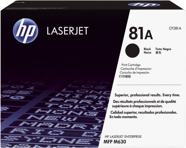 HP Lasertoner Nr. 81A schwarz CF281A