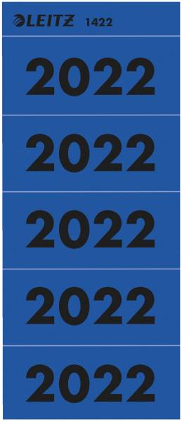 LEITZ Inhaltsschildchen 2022 100ST blau 1422-00-35