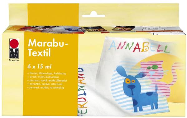 MARABU Textilfarbe Starter Set 1716 0000 00087