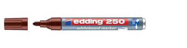 EDDING Boardmarker 250 1,5-3mm braun 4-250007 Rundspitze nachfüllbar