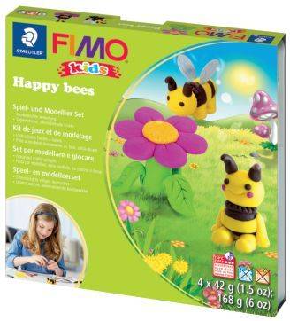 STAEDTLER Modellierset FIMO Kids Happy Bees ST8034 27 LY