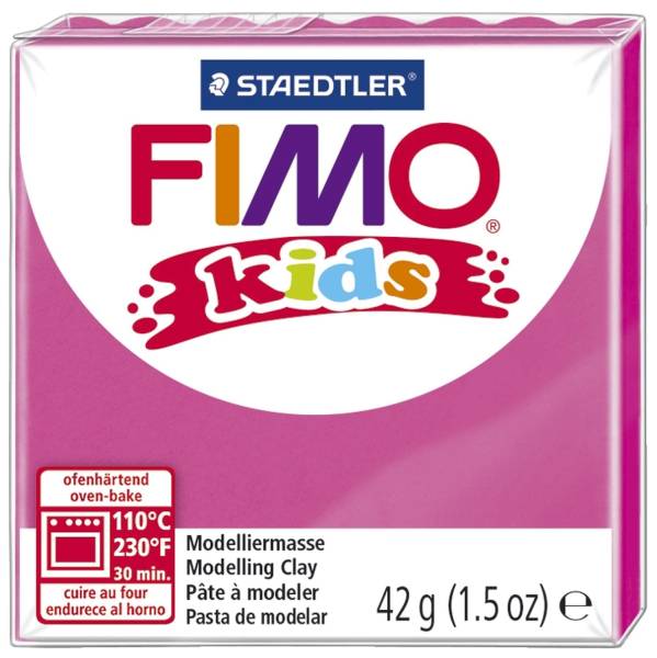 STAEDTLER Modelliermasse Fimo pink 8030-25 Kids 42g