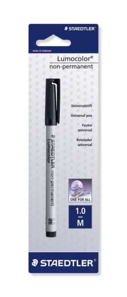 STAEDTLER Folienstift M wasserl. schwarz 315-9 BKDA