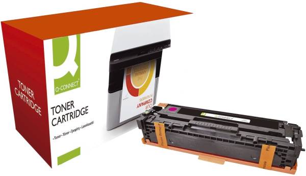 Q-CONNECT Lasertoner magenta KF10823 Ersetzt CB543A