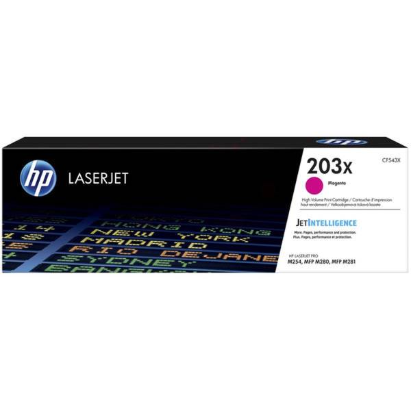 HP Lasertoner Nr.203X magenta CF543X