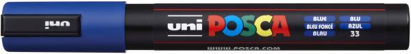 UNI-BALL Pigmentmarker blau 182551 PC-5M