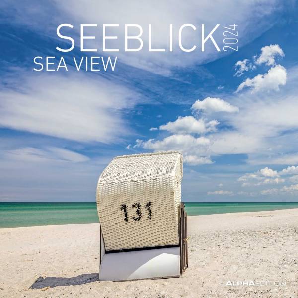 ALPHA Bildkalender Seeblick 160184 30x30cm