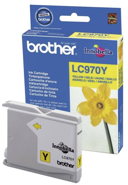 BROTHER Inkjetpatrone yellow LC970Y