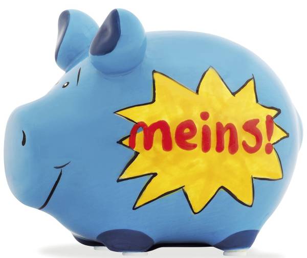 KCG Spardose Schwein klein 101137/10027109 Meins!