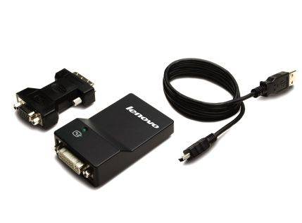 Lenovo Lenovo USB 3.0 to DVI Monitor Adapter 0B47072