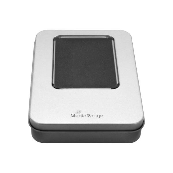 MEDIARANGE USB-Box Alu silber BOX901