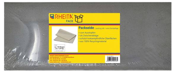 RHEITA Soft-Packseide, 50 x 75 cm, 25g/qm 9925-3 ca. 1,25Kg