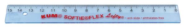 KUM Plastiklineal Softie Flex 15 cm 902.01.19 Lefty