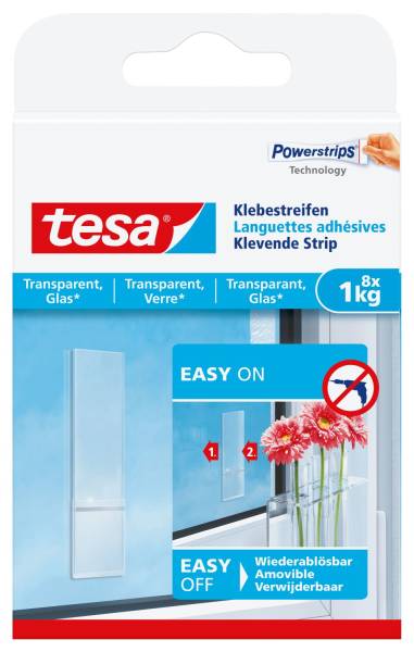 TESA Klebestrips 1000g transp. 77733-00000-00 8ST