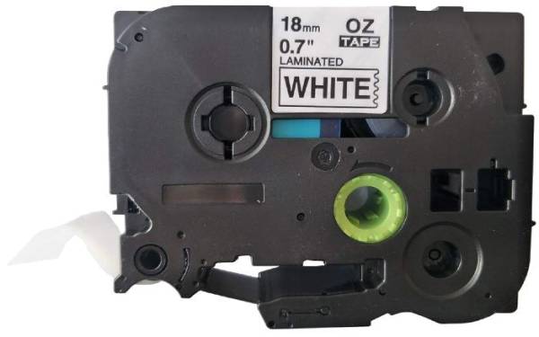 Q-CONNECT Schriftband TZe-241 weiß/sw KF18798 18mm 8m kompatibel