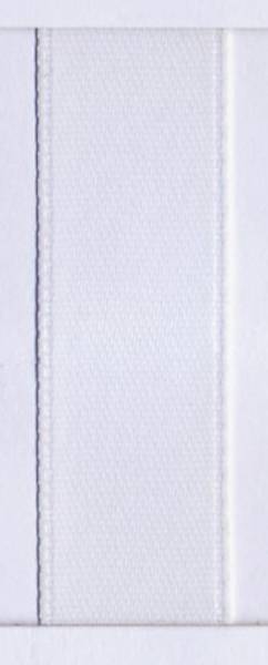 GOLDINA Doppelsatinband 3mmx50m weiß 897203010050