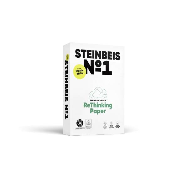 STEINBEIS Kopierpapier No.1 Rec. 80g weiß A4 500Bl K1206666080A 80493876