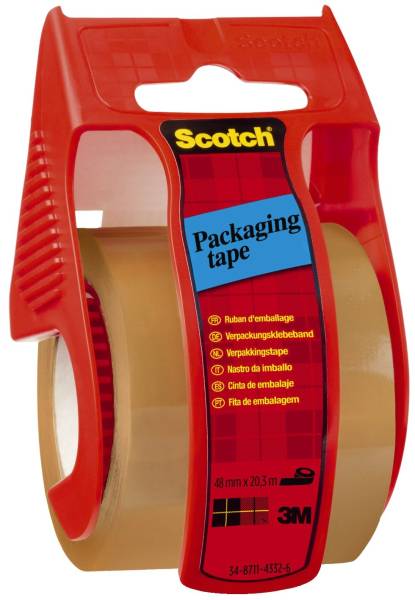 SCOTCH Verpackungsband 50mm 20m braun C5020D i.Handabroller