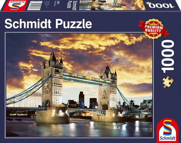 SCHMIDT Puzzle Tower Bridge London 58181 1000 Teile