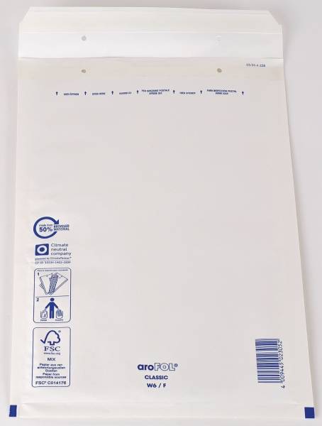 AROFOL Luftpolstertasche 240x350 weiß 6 2FVAF000186 10St