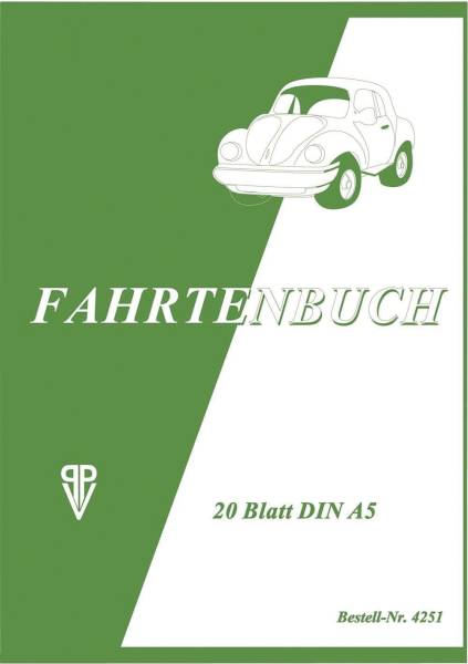 PENIG Fahrtenbuch A5 20BL 4251