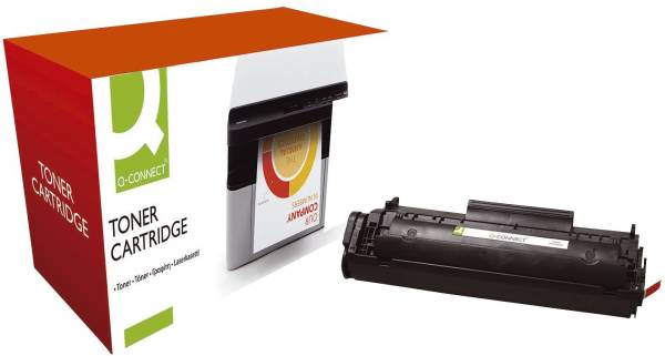 Q-CONNECT Lasertoner schwarz KF15057 Ersetzt Q2612A-XXL