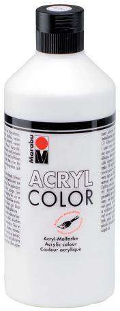 MARABU Acrylfarbe Color weiß 1201 75 070 500ml