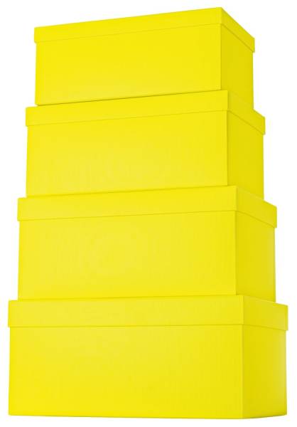 STEWO Geschenkkarton uni gelb 52 7855 10