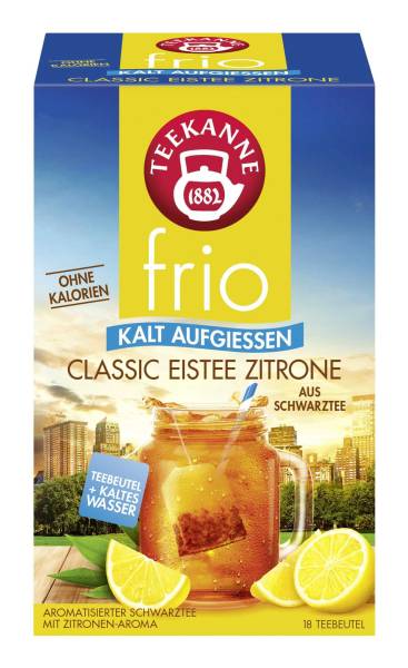 TEEKANNE Tee frio Classic - Eistee Zitrone 7587 18BT