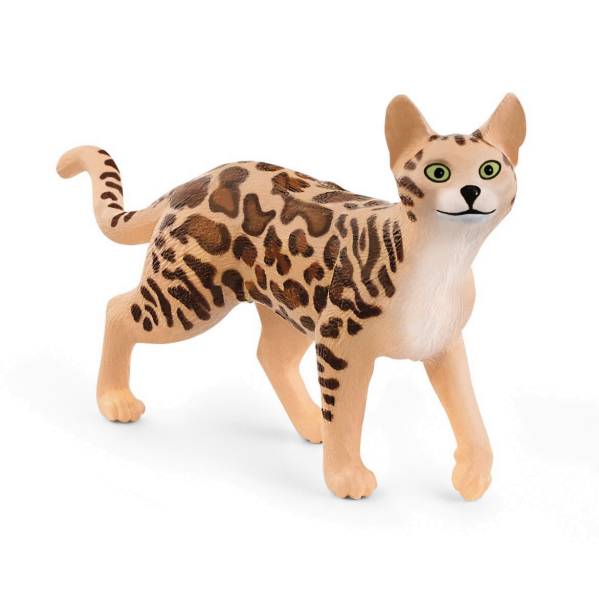 SCHLEICH Spielzeugfigur Bengal Katze 13918
